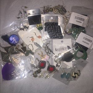 Bundle of UNWORN earrings
